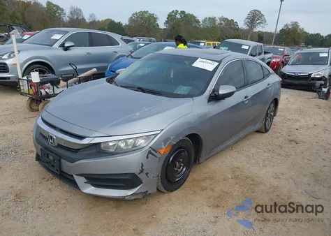2018 Honda Civic Ex from USA, damaged, VIN 2HGFC2F77JH577849